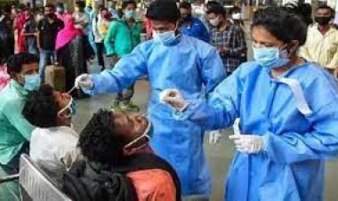 भारत में पिछले 24  घंटो में 17,336 नए कोविड-19 के मामले और 13 लोगों की मौत।
