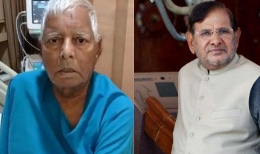 शरद यादव के निधन पर रो परे लगे लालू, कहा - बड़े भाई ऐसे अलविदा नहीं कहना था