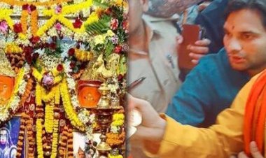 बजरंगबली के दरबार में लगाई हाजिरी, महावीर मंदिर पहुंचे बाबा बागेश्वर,भक्तों का भारी हुजूम उमड़ा