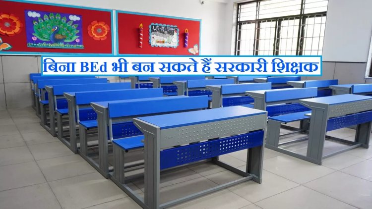 Government Teacher without BEd: बिना बीएड के भी बन सकते हैं सरकारी शिक्षक, भर्ती के लिए ये डिग्री है मान्य