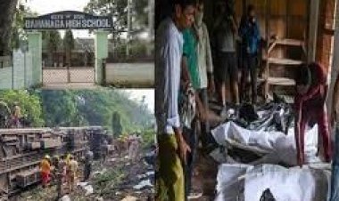 ओडिशा रेल हादसे के बाद स्कूल में शव रखे जाने से छात्रों में खौफ, इमारत को गिराने का काम शुरू..