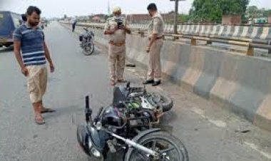 बिहार : शराब के नशे में धूत बाइक सवार ,मौके पर गई जान;