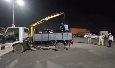 दुर्गा पूजा को लेकर एक्शन में पटना पुलिस, मरीन ड्राइव पर विशेष अभियान चला हुड़दंगियों के 100 वाहन किए जब्त