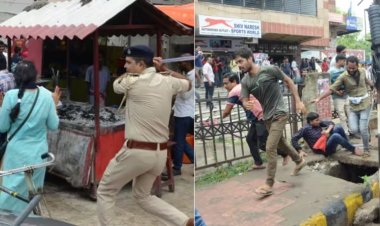 BPSC ऑफिस के बाहर प्रदर्शन कर रहे शिक्षक अभ्यर्थियों पर पुलिस ने बरसाईं लाठियां
