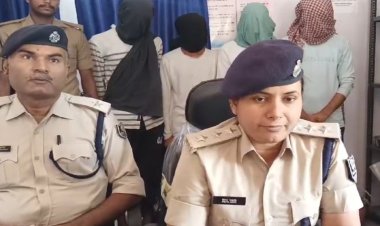 नवादा में 4 साइबर अपराधी चढ़े पुलिस के हत्थे, तेलंगाना और आंध्रपदेश से बिहार आकर करते थे फ्रॉड