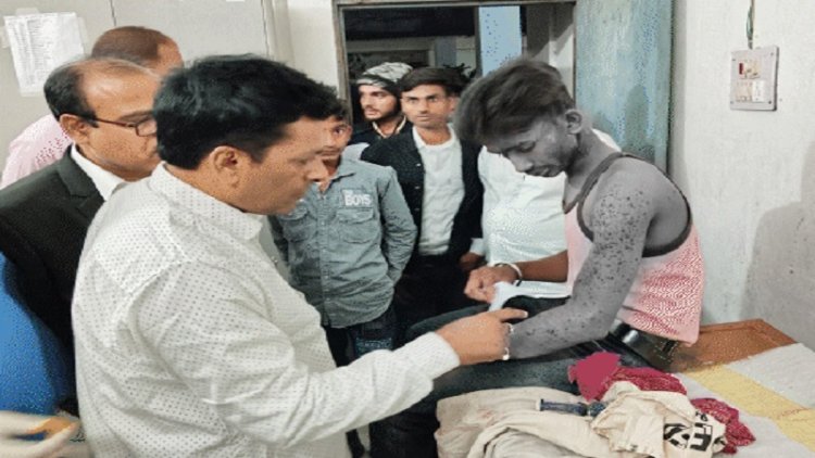 बिहार में छठ घाट पर सिलेंडर ब्लास्ट, 9 लोग गंभीर रुप से घायल