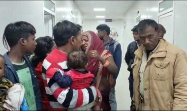 सीतामढ़ी में कार को बड़े वाहन ने मारी जोरदार टक्कर, पति-पत्नी समेत तीन जख्मी