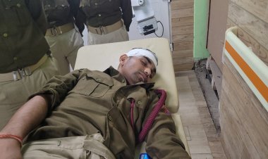 पटना में अतिक्रमण हटाने गई पुलिस पर लोगों ने किया हमला, 2 पुलिसकर्मी जख्मी