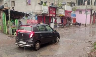 नवादा में दिख रहा चक्रवात मिचौंग का असर, बारिश की वजह से कई इलाके जलमग्न