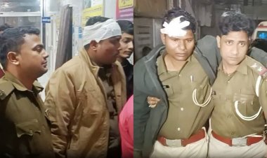 बिहार में छापेमारी करने गई पुलिस टीम पर जानलेवा हमला, दो पुलिसकर्मी बुरी तरह घायल