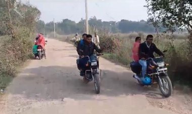 छपरा के धनौती-पानापुर जर्जर सड़क की सुध लेने वाला कोई नहीं, राहगीरों का चलना हुआ मुश्किल