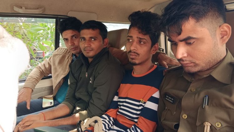 पटना में पिस्टल के नोंक पर छिनतई करने वाले गिरोह के 5 बदमाशों को पुलिस ने दबोचा, कई कांडों से उठा पर्दा
