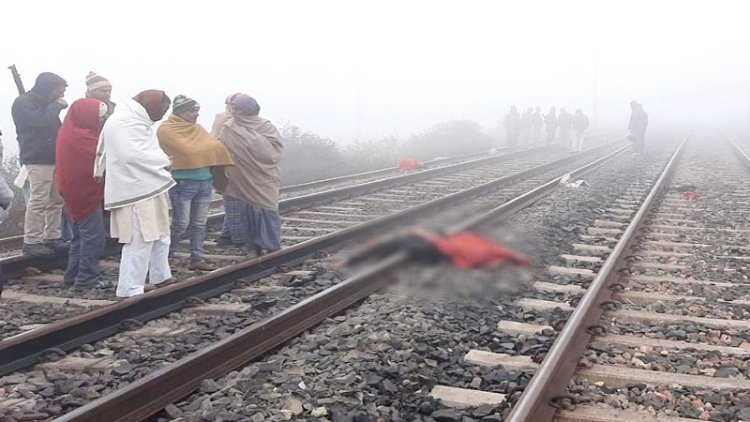 जमुई में रेलवे ट्रैक पर युवक-युवती का शव मिलने से हड़कंप, सोमवार से थे घर से लापता..