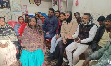 सीतामढ़ी के मिर्चाई पट्टी में आमसभा का हुआ आयोजन, बापू पुस्तकालय का हुआ नामकरण