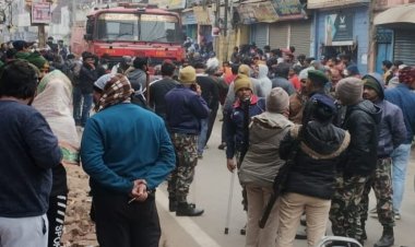 पटना सिटी के हाजीगंज में दमकल की गाड़ी ने व्यक्ति को कुचला, मौके पर हुई मौत, हंगामा