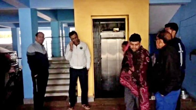 पटना में अपार्टमेंट की तीसरी मंजिल से टूटकर गिरा लिफ्ट, सवार थे तीन बच्चे