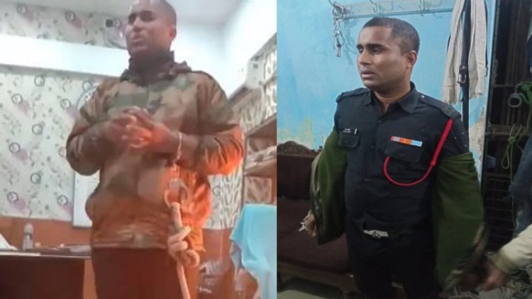 दानापुर सेना क्षेत्र से जालसाज गिरफ्तार, आर्मी इंटेलिजेंस लखनऊ की टीम ने सेना की वर्दी में दबोचा