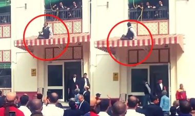 पटना हाईकोर्ट की छत से वकील ने लगा दी छलांग, मचा हड़कंप, कारण..? Video Viral
