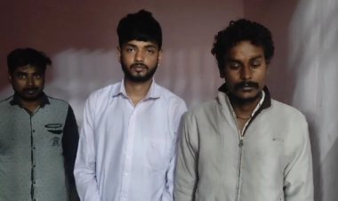 नवादा में नौकरी दिलाने के नाम पर ठगी करने वाले 03 साईबर अपराधियों को पुलिस ने किया गिरफ्तार