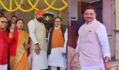 राज्यसभा चुनाव के लिए एनडीए उम्मीदवारों ने भरा पर्चा, कांग्रेस से अखिलेश सिंह भी करेंगे नामांकन