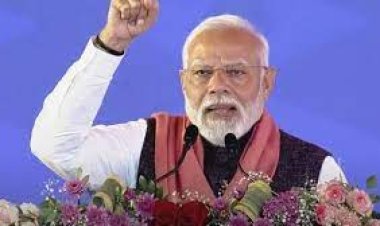 पीएम नरेंद्र मोदी ने किया कांग्रेस पर हमला, बोले- जो कभी नहीं चाहते थे कि राम मंदिर बने, वो भी जय सिया राम करने लगे हैं।'