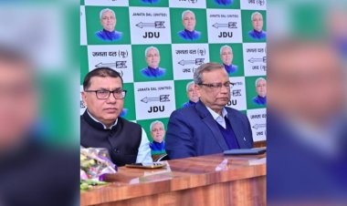 जेडीयू ने बिहार की स्वास्थ्य व्यवस्था को बताया सुदृढ़, पीएमसीएच के निर्माणधीन नए भवन में ओपीडी का उद्घाटन किए जाने पर सीएम नीतीश को दी बधाई