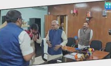 विधान परिषद् के लिए JDU उम्मीदवार के तौर पर मुख्यमंत्री नीतीश कुमार ने किया नामांकन...