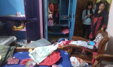 बंद मकान का ताला तोडकर 6  लाख नगद व 34 लाख के जेवरात पर हाथ साफ...