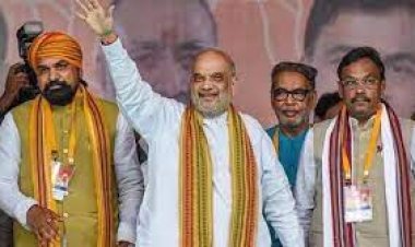 पटना पहुंचे केंद्रीय गृहमंत्री अमित शाह, एयरपोर्ट पर भाजपा नेताओं ने किया स्वागत...