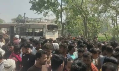 समस्तीपुर में 30 लोगों से खचाखच भरी बस पलटी, स्कूली छात्रा समेत तीन की मौत, मातम