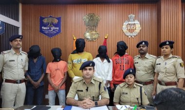 बिहटा SBI CSP लूटकांड का मास्टमाइंड निकला राजकुमार, पटना पुलिस ने हथियार और कैश समेत 5 को दबोचा