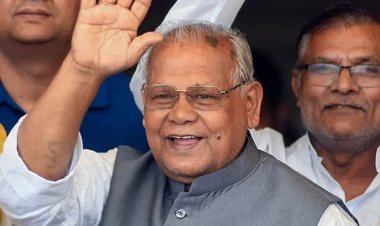 रामायण को काल्पनिक बताने वाले जीतन राम मांझी बोले- जय श्री राम, नामांकन करने से पहले अयोध्या के लिए निकले 'हम' संरक्षक