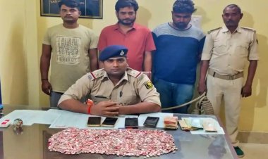 बिहार में अंतरराष्ट्रीय साइबर गिरोह का पुलिस ने किया भंडाफोड़, 8 हजार सिम कार्ड समेत नेपाली करेंस बरामद