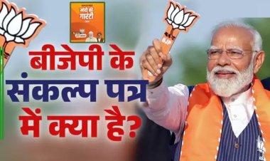 बीजेपी ने 2024 लोकसभा चुनाव के लिए जारी किया ‘संकल्प पत्र’, जानिए मोदी की गारंटी में क्या-क्या है वादे..