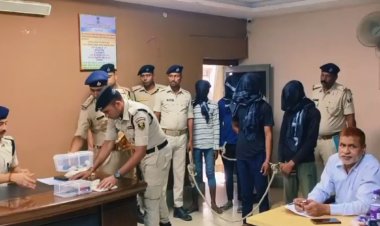 नवादा पुलिस ने सड़क लुटेरे गिरोह के 4 बदमाशों को दबोचा, 3 फरार, कई मामलों में थी तलाश