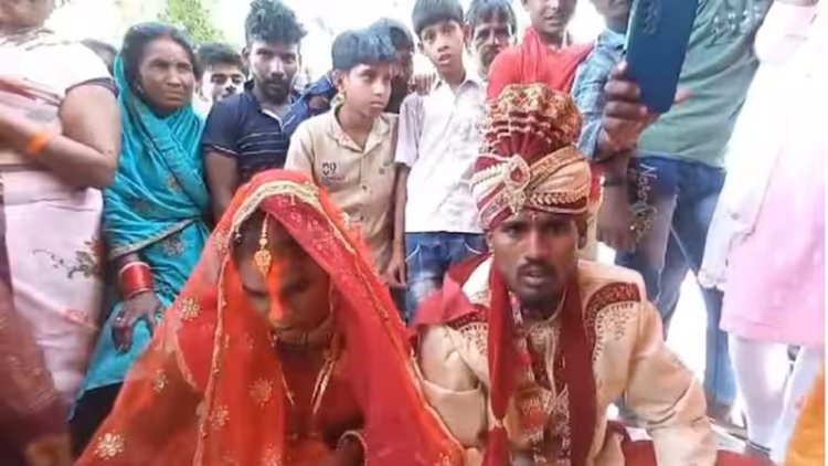 बिहार में किन्नर से युवक ने रचाई शादी, सात जन्मों तक साथ रहने की खाई कसम, अनोखी शादी को देखने को उमड़ी भीड़