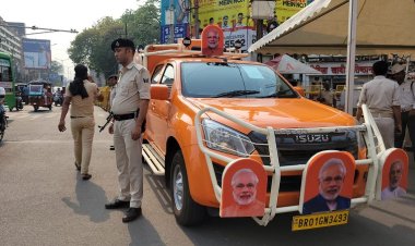 पटना  में कल PM मोदी के रोड-शो के लिए सज-संवरकर तैयार है ये स्पेशल हाईटेक गाड़ी, क्या-क्या है सुविधाएं..?  जानिए