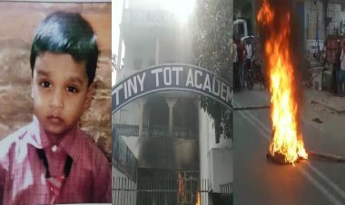 पटना में गायब हुए 4 वर्षीय मासूम छात्र की टाइनी टॉट स्कूल के गटर से मिली लाश, मचा बवाल