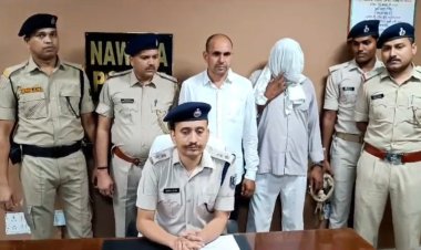 नवादा में हर्ष फायरिंग के आरोप में एक अभियुक्त को पुलिस ने बंदूक और कारतूस के साथ पकड़ा