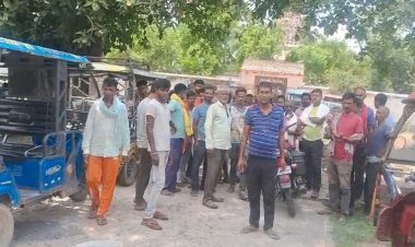 नवादा में जीआरपी ने किया टोटो चालक के साथ मारपीट, यूनियन ने जताया विरोध
