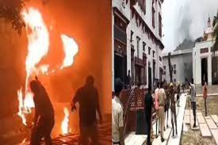 पटना संग्रहालय परिसर में लगी आग, किसी के हताहत होने की खबर नहीं