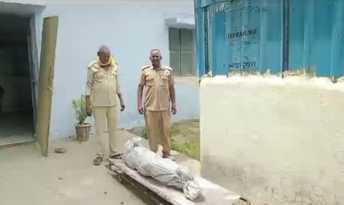 नवादा में रेलवे ट्रैक के किनारे मिला अज्ञात व्यक्ति का शव, मची सनसनी