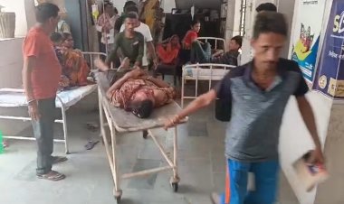 नवादा में दो मोटरसाइकिल की आमने-सामने टक्कर, एक युवक की मौत, महिला समेत तीन अन्य घायल