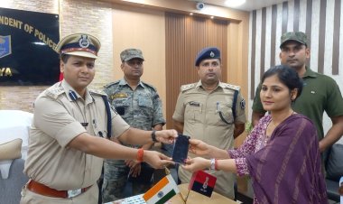 गया पुलिस ने अब तक एक करोड़ के 502 मोबाइल किए बरामद, इतने लोगों को वापस सौंपा