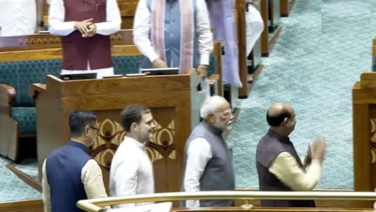 Lok Sabha Speaker Election: ध्वनि मत से ओम बिरला चुने गए लोकसभा स्पीकर, पीएम मोदी और राहुल गांधी आसन तक लेकर पहुंचे