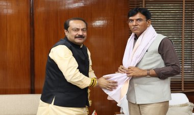 देश के हर विधानसभा क्षेत्र में विवेकानंद स्टेडियम के निर्माण का सांसद विवेक ठाकुर ने रखी मांग