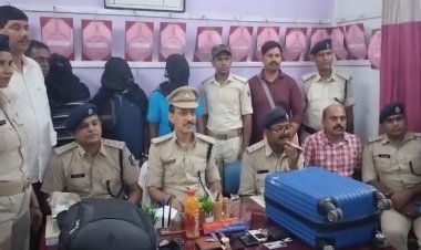 रेल यात्रियों को नशीला पदार्थ खिला-पिलाकर लूटपाट करने वाले तीन गिरोह का भंडाफोड़, RPF-GRP ने तीन शातिरों को पकड़ा