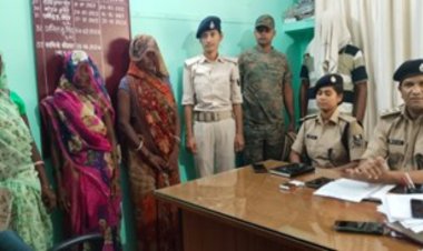 नवादा के अरियन गांव से अपहृत तीनों महिला सकुशल बरामद,आरोपी भी हुए गिरफ्तार