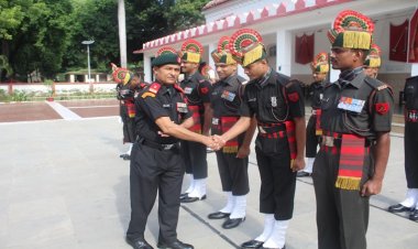 बिहार रेजीमेंट केंद्र में मनाया गया 15वीं बिहार बटालियन का 45 वां स्थापना दिवस