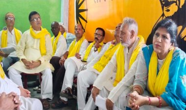 जनसुराज की संविधान सभा की बैठक में पार्टी गठन एवं संविधान को लेकर हुई चर्चा